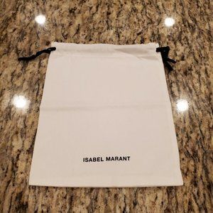 Isabel Marant dust bag - 7.5" x 9"